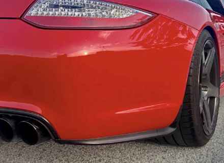 Divisor de parachoques trasero. Porsche 997.2 Carrera 2 / Carrera 2S, carrocería estrecha. - 997.2_NB_RSplit